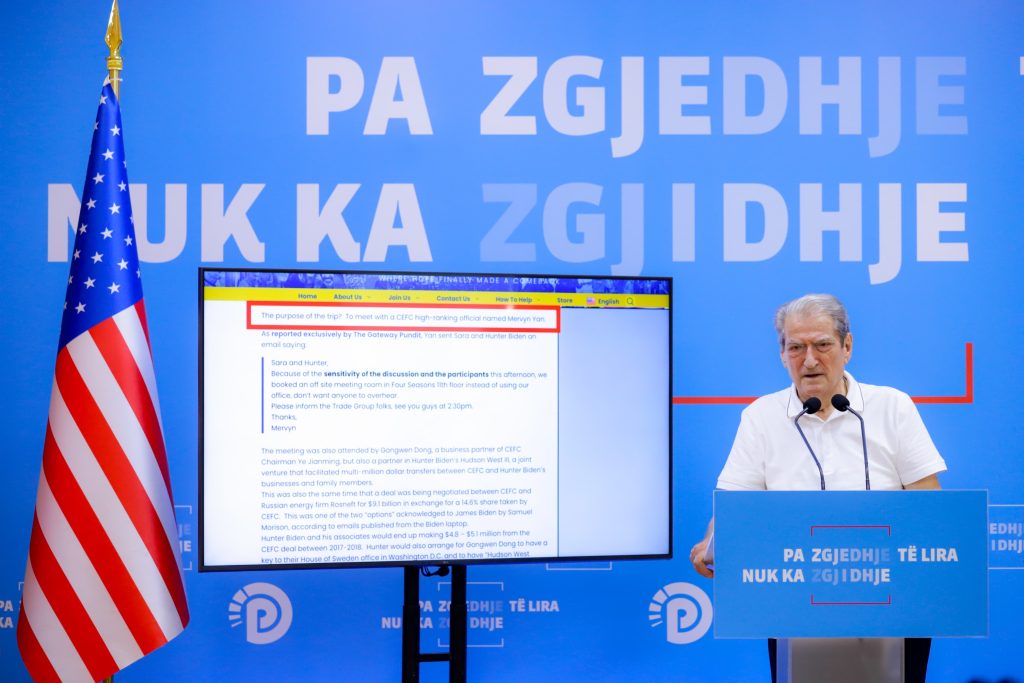 Berisha: I bëj thirrje FBI-së, Ministrisë së Drejtësisë të SHBA, Kongresit dhe Senatit të ndihmojnë në hetimin e superskandalit Rama-McGonigal! Altin Troplini po bllokon hetimin